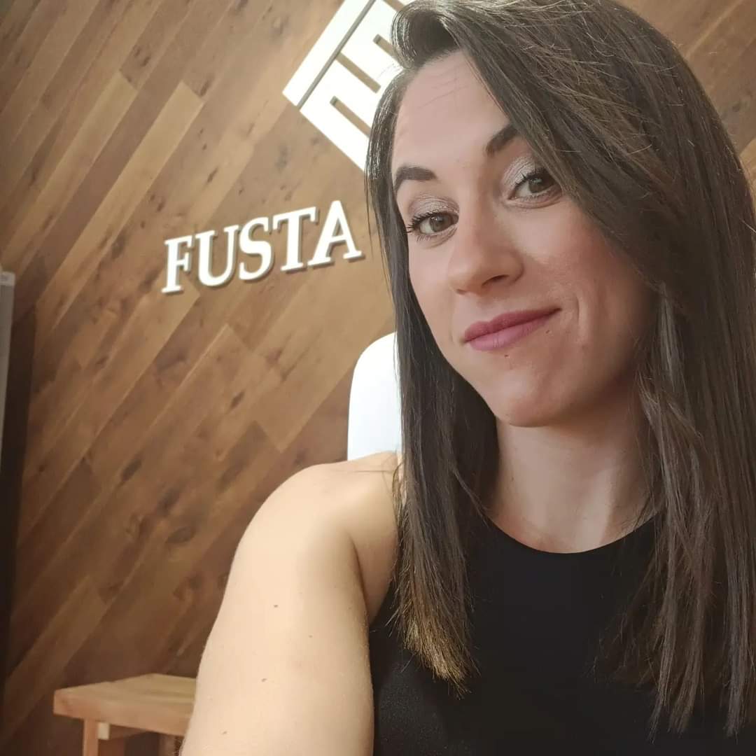 Nadia Guerra. Comercial y gerente de Fusta Floor en Calonge